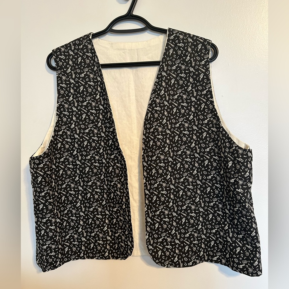 Handmade Musical Instruments Vintage Vest Unisex